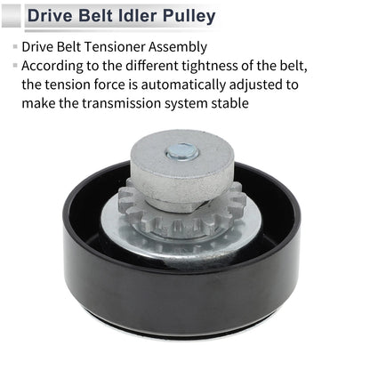 Drive Belt Idler Pulley for Chevrolet Spark (2010 - 2015)