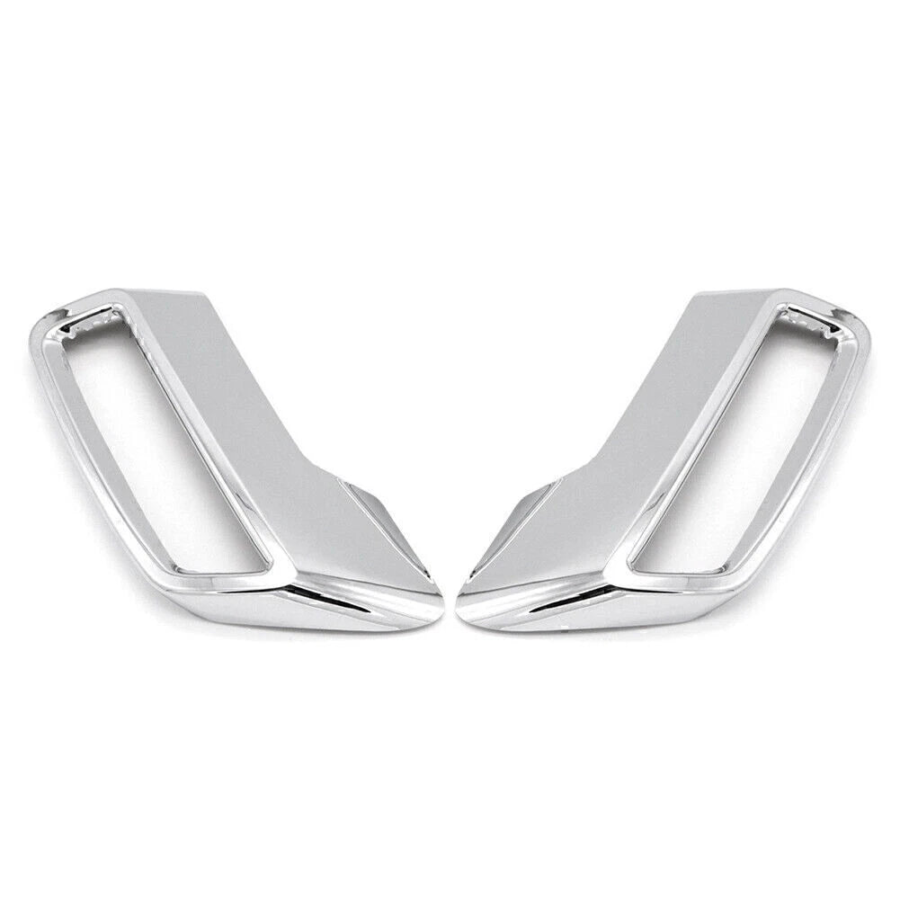 Rear Exhaust Muffler Tail Pipe Cover Trim for Peugeot 3008 5008 (2016-2019)