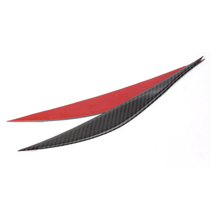 Carbon Fiber Headlight Eyebrow Covers for BMW 3 Series F30 (2013-2017)