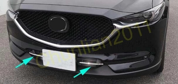 Chrome Front Bottom Grille Cover Trim for Mazda CX-5 (2017-2021)