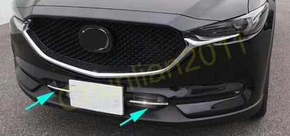 Chrome Front Bottom Grille Cover Trim for Mazda CX-5 (2017-2021)