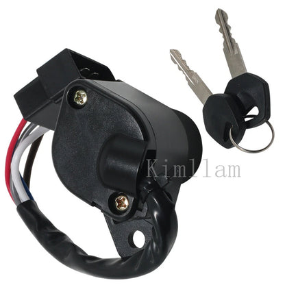 Ignition Key Switch Lock Set for Kawasaki VN400 VN800 Vulcan (1995-2005)