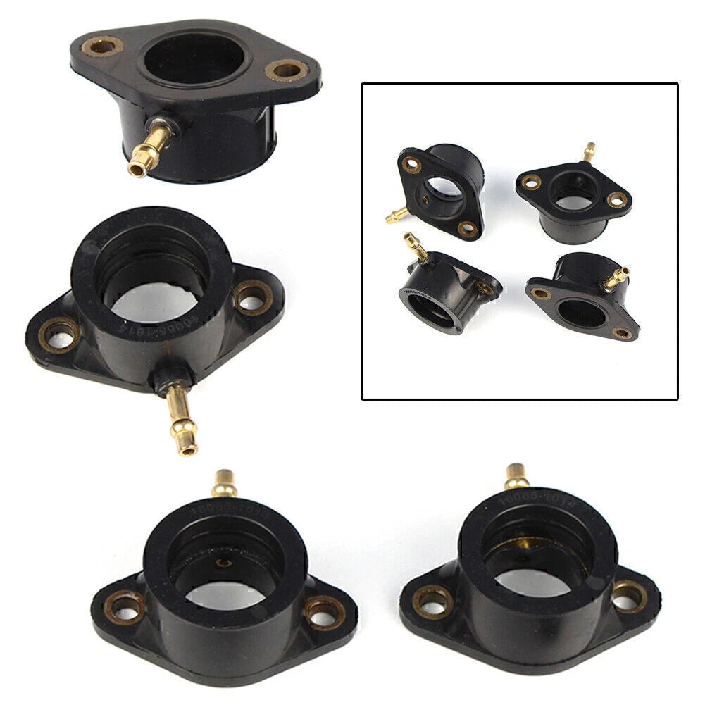 4pcs Carburetor Intake Manifold Joint for Kawasaki KZ550 (1980-1983)