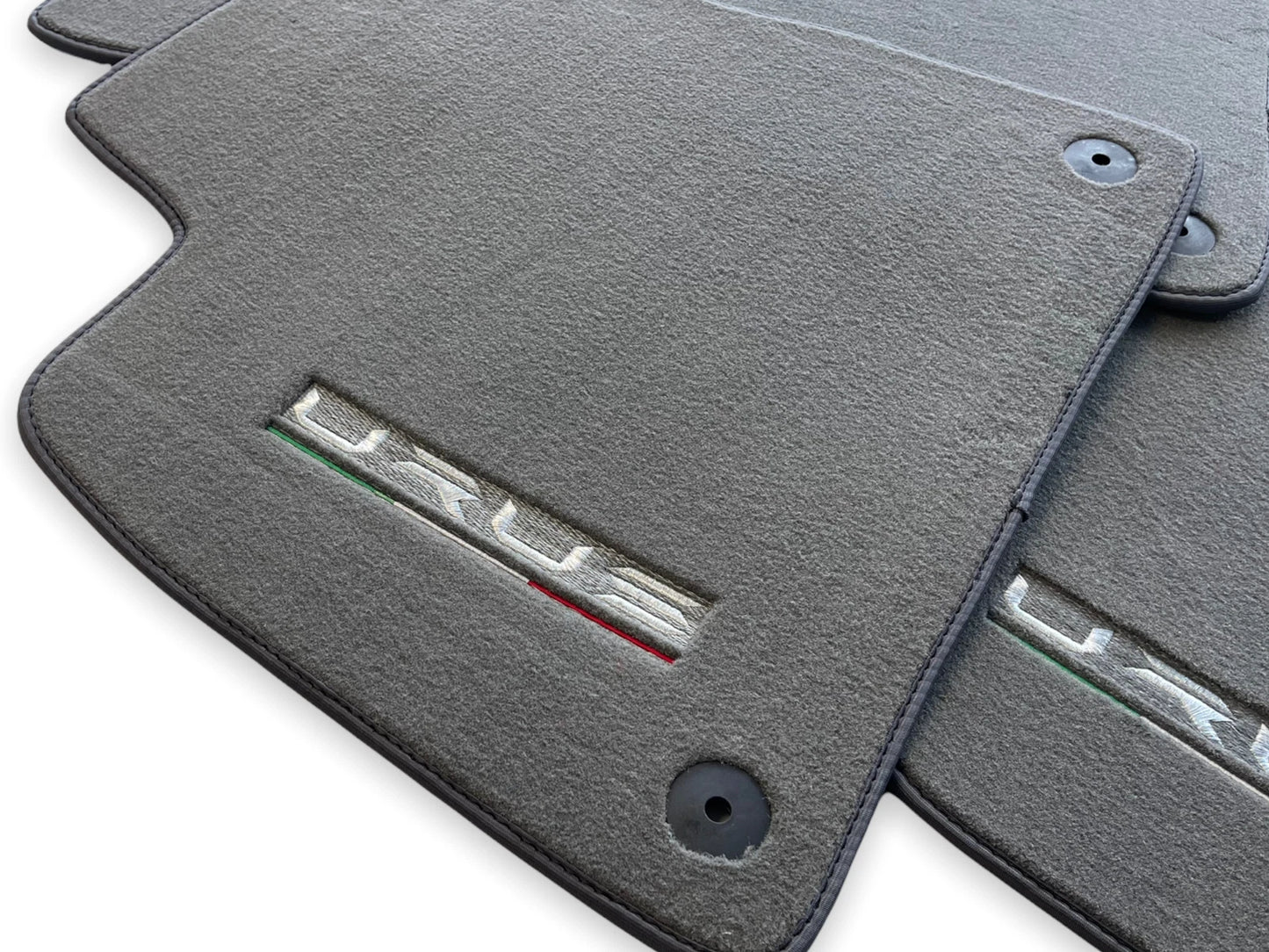 Floor Mats for Lamborghini URUS 2018-2024 Gray Tailored Carpets 2 x AutoWin