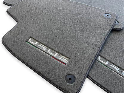 Floor Mats for Lamborghini URUS 2018-2024 Gray Tailored Carpets 2 x AutoWin