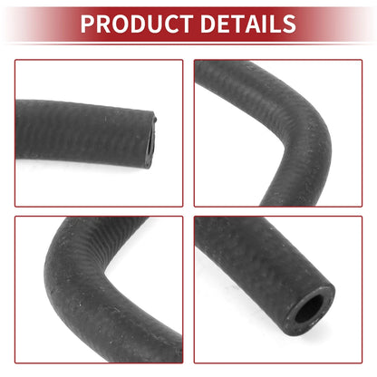 Heater Hose for Nissan Maxima (2000-2001) Rubber Black 1 Pcs