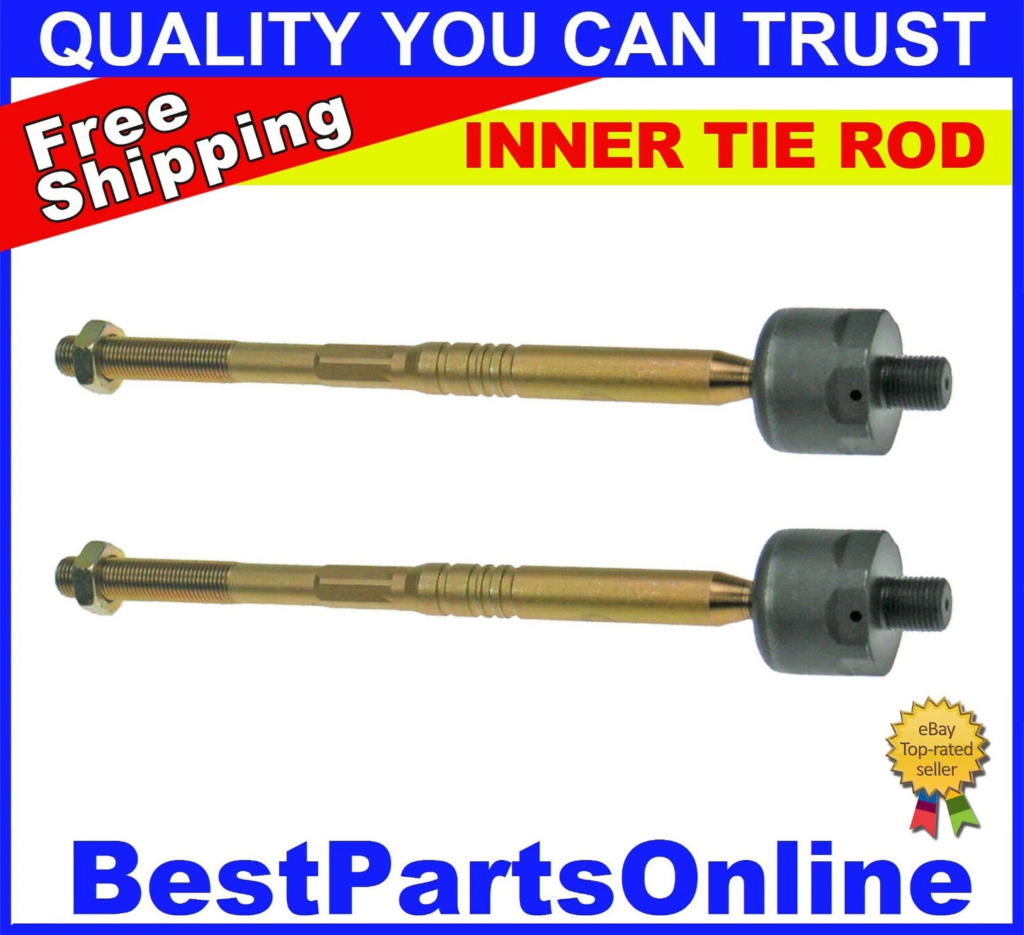 Steering Inner Tie Rod End 2 x for Cadillac CTS (2008–2015)