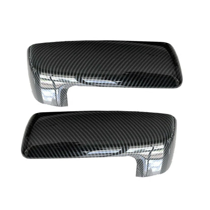 Carbon Fiber Side Mirror Cover Trim for Chevy Silverado (2019-2022)