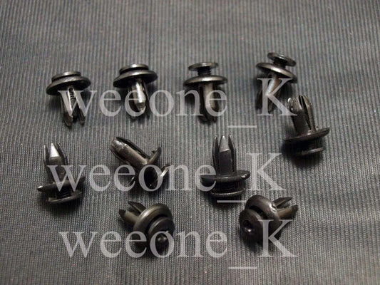 10 x Screw Type Retainer Clips for Toyota & Mazda