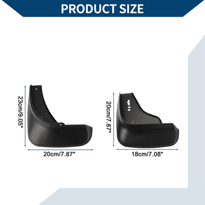 Mud Flaps Splash Guards 1 Set for Toyota REIZ (2007-2010)