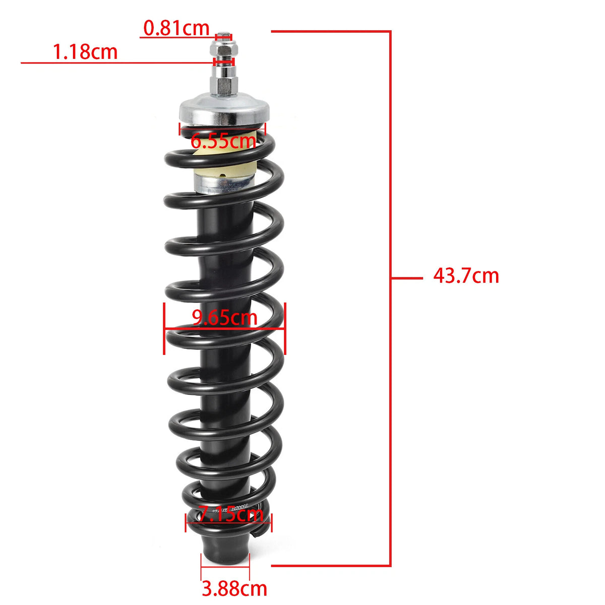Front Shocks Kit for Polaris Ranger 500/700 XP 700 Crew 700 (2009–2014)