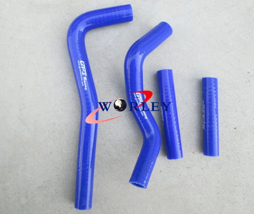 Silicone Radiator Hose Blue for Honda CRF 150R (2007-2009)