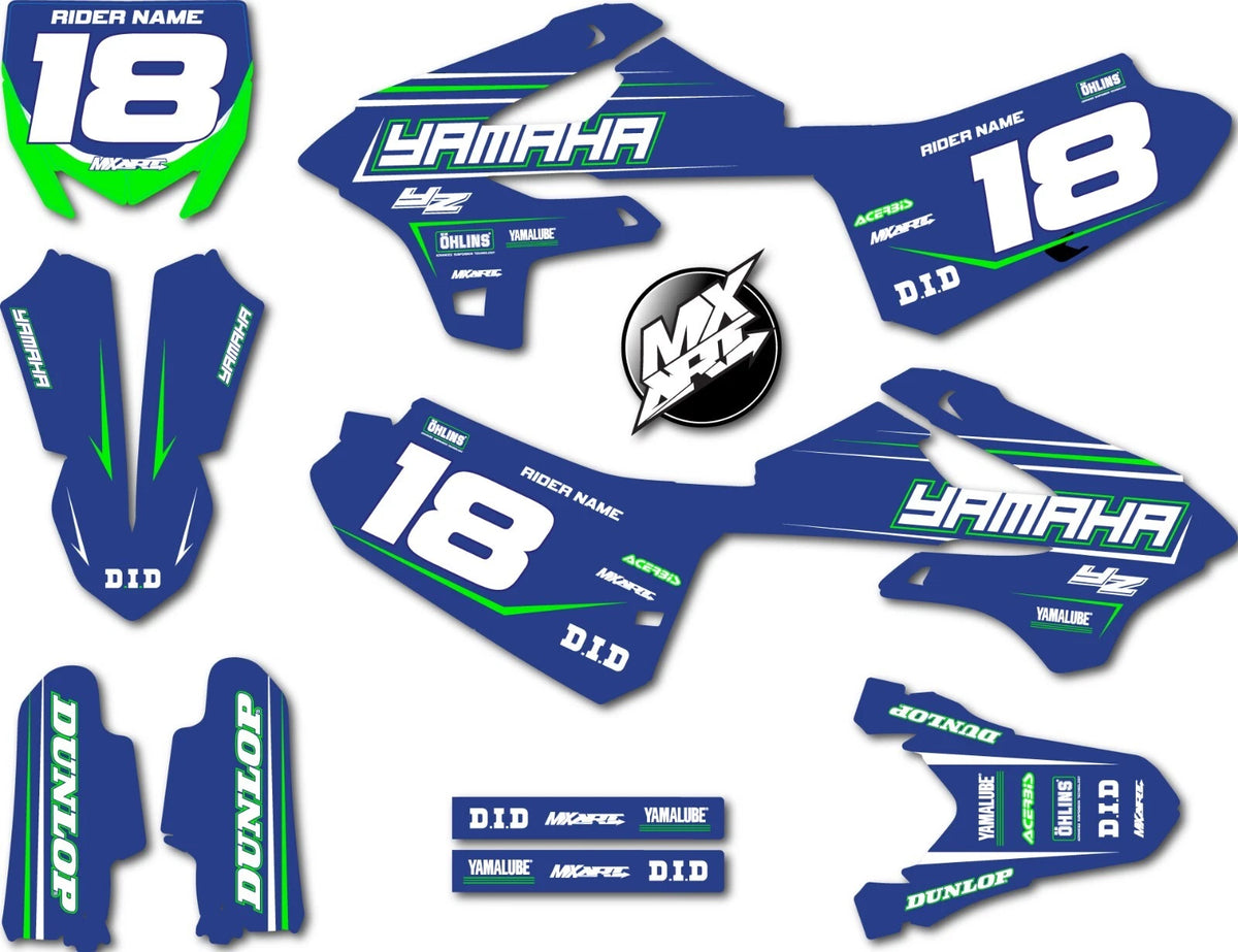 Sinister Style Sticker Kit for YAMAHA YZ 85 (2022-2023) Custom Graphics Decals