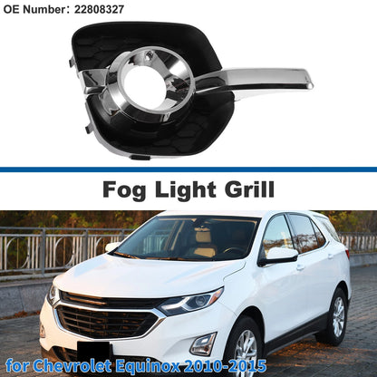 Front Right Fog Light Grill for Chevrolet Equinox (2010 - 2015)