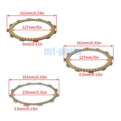 Clutch Friction Plates for Suzuki GSX1300 Hayabusa, B-King (2008-2019)