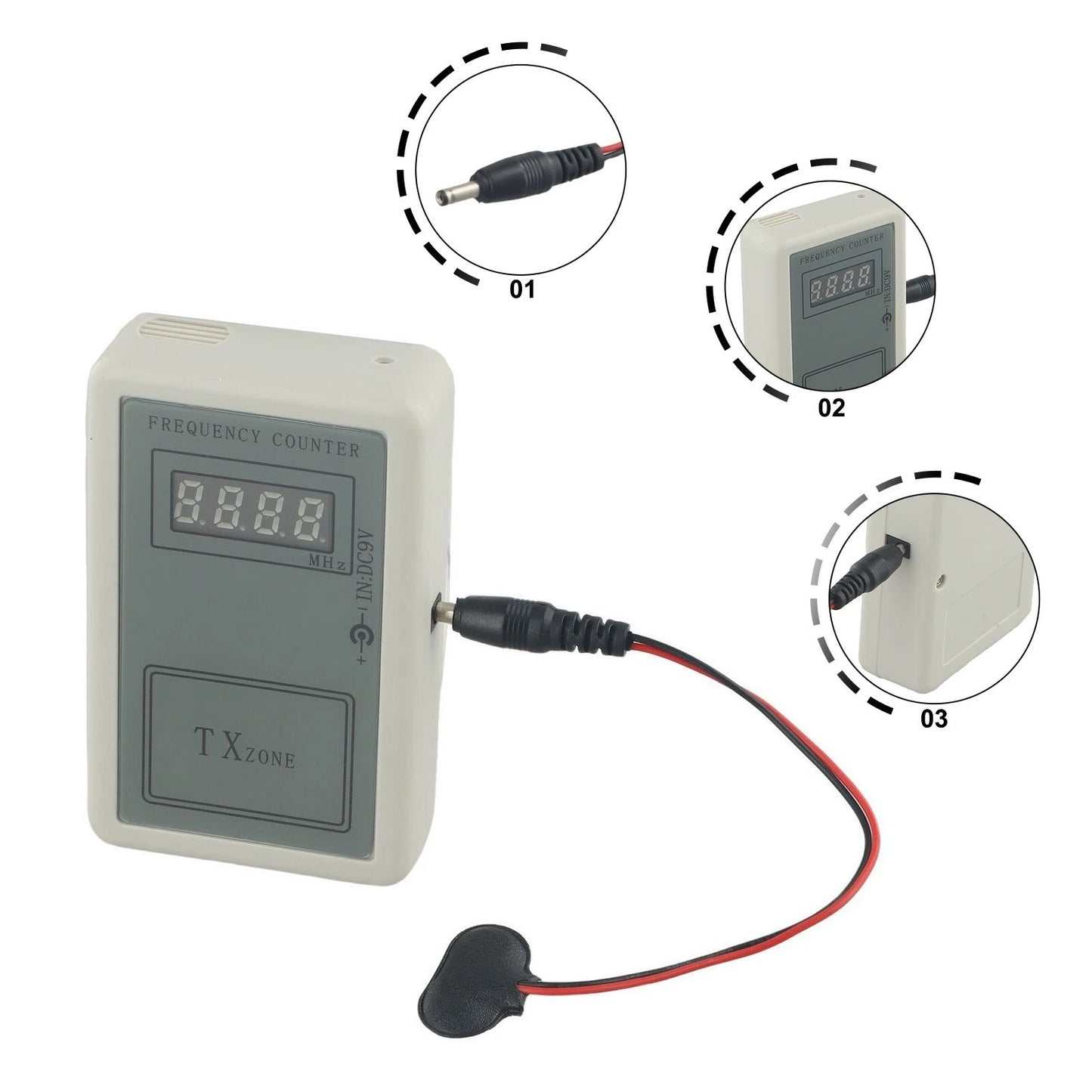 Handheld Frequency Tester for Car Key Remote Controls