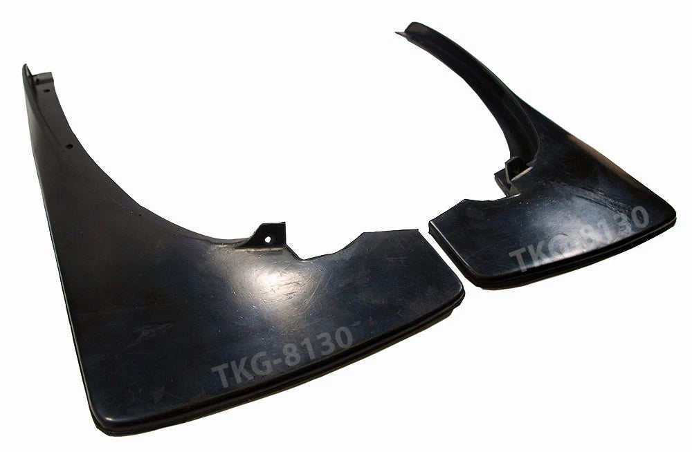 2 x Front & Rear Splash Guards for Nissan Navara D40 (2005-2014)