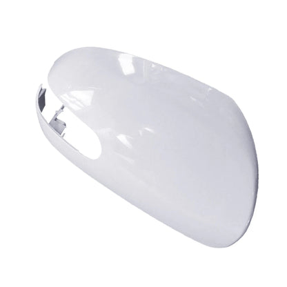 White Left & Right Side Door Mirror Cover Caps for Kia Forte (2009-2012)