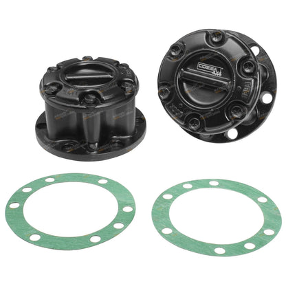 Alloy Top Steel Base Free Wheel Locking Hub Kit for Suzuki X-90 (1996-1998)