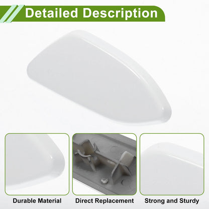 Front Left Washer Nozzle Cover for Toyota Rav4 (2010-2012) - White Cap