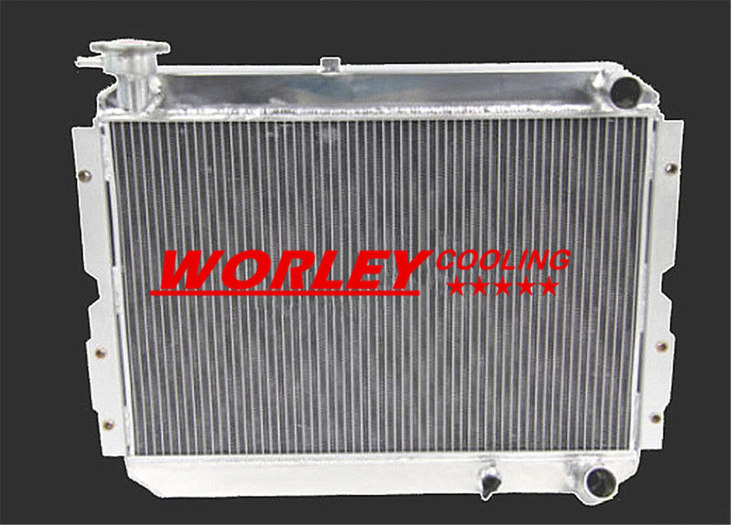 44mm Aluminum Radiator for Land Cruiser 60 Series HJ60 HJ61 HJ62 (1980-1990)