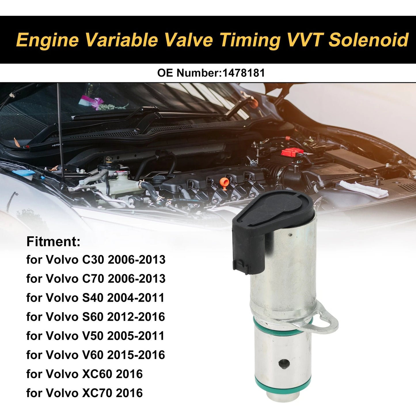 VVT Solenoid for Volvo C30 (2006-2013)