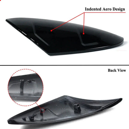 M Style Replacement Mirror Cover Caps Gloss Black for Lexus IS ES RC LS UX (2021-Present)
