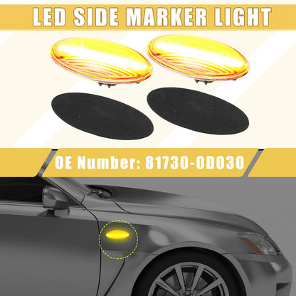 Front LED Side Marker Light for Toyota Yaris (2012-2018)