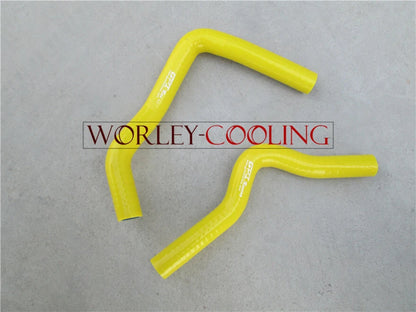 Silicone Radiator Hose for Suzuki RM85 (2002-2008) - Yellow