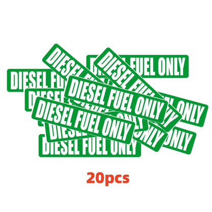 Diesel Fuel Only Vinyl Decal Sticker for 20X Turbo Waterproof Fuel Door