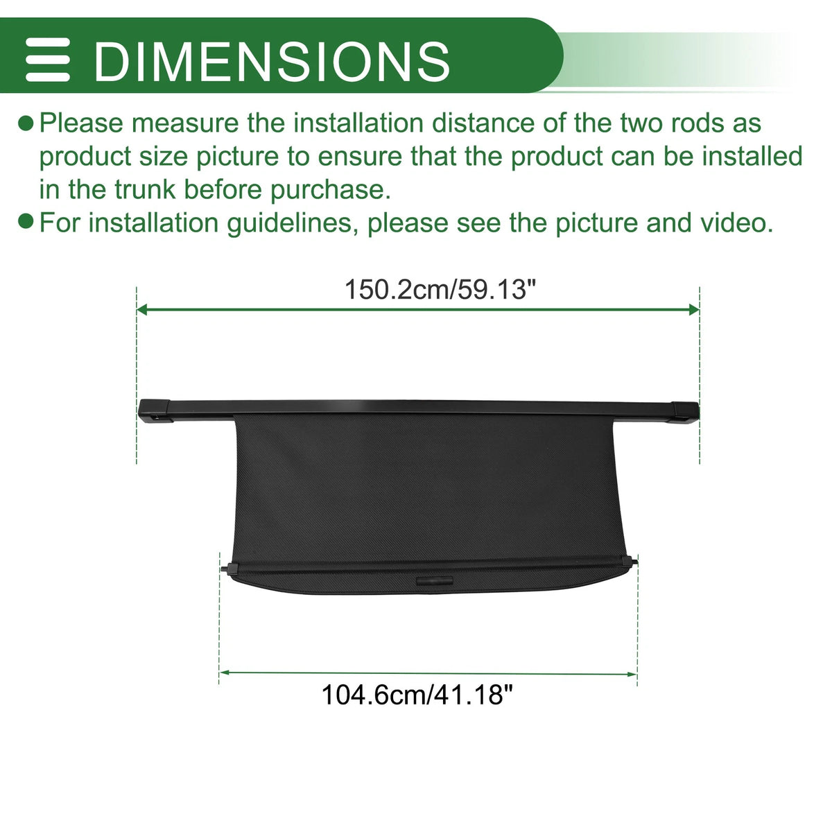 Cargo Cover for JEEP Wrangler (2018-2021) Black Carbon Fiber