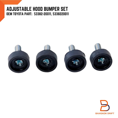 Adjustable Hood Bumper for Toyota Celica, Corolla, Corona, Hilux (1990-2002)