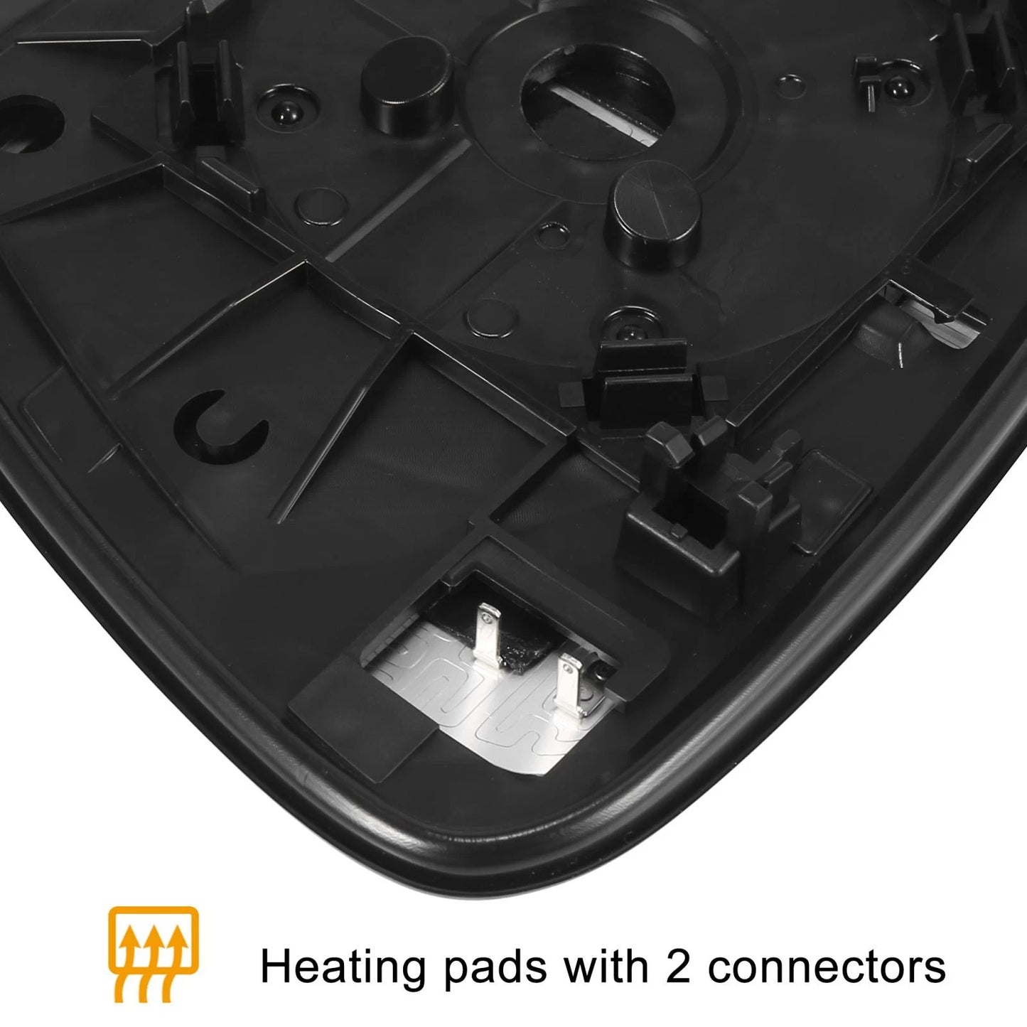 Heated Mirror Glass with Backing Plate for Toyota RAV4 (2001-2023)