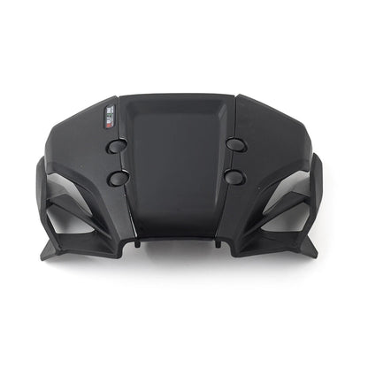 Black Motorcycle Front Windshield Visor for Honda CB650R (2019-2023)