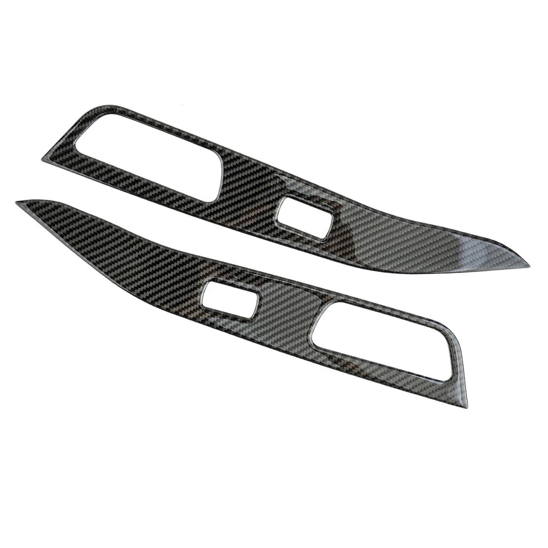 Black Window Switch Cover Bezel for Mitsubishi Lancer EVO X (2008-2015)