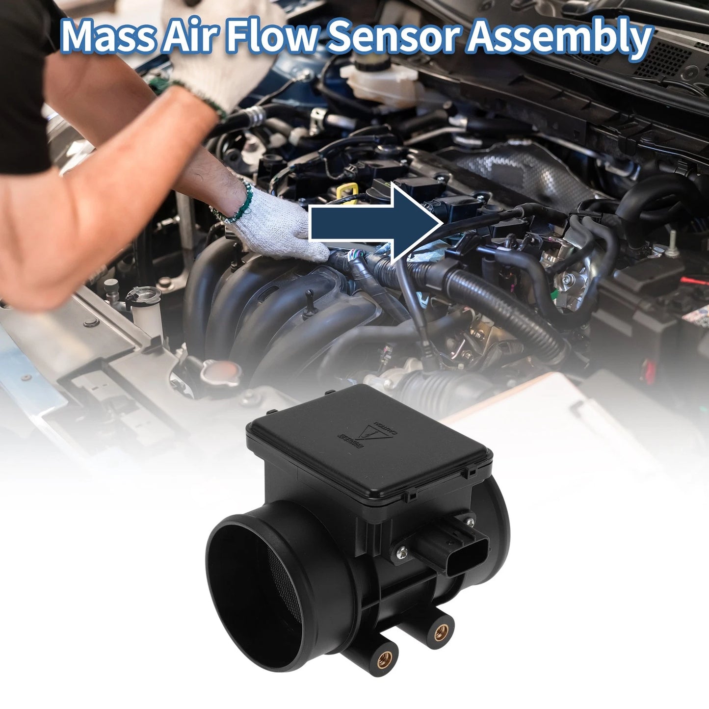 Mass Air Flow Sensor for Mazda 323C (1994-1998)