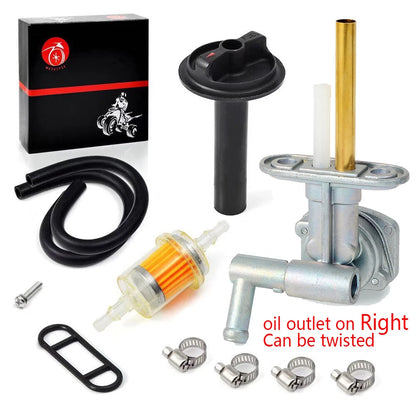 Fuel Valve Petcock Screw Lever for Kawasaki Prairie 360 KVF360 (2003–2013)
