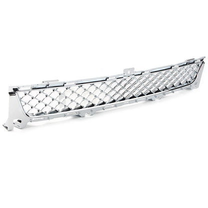 Chrome Front Lower Bumper Grille Mesh Grill for Jaguar XJ (2010-2015)