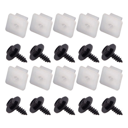 10 x Bumper Fastener Insert Nuts with Bolts Kit for Toyota