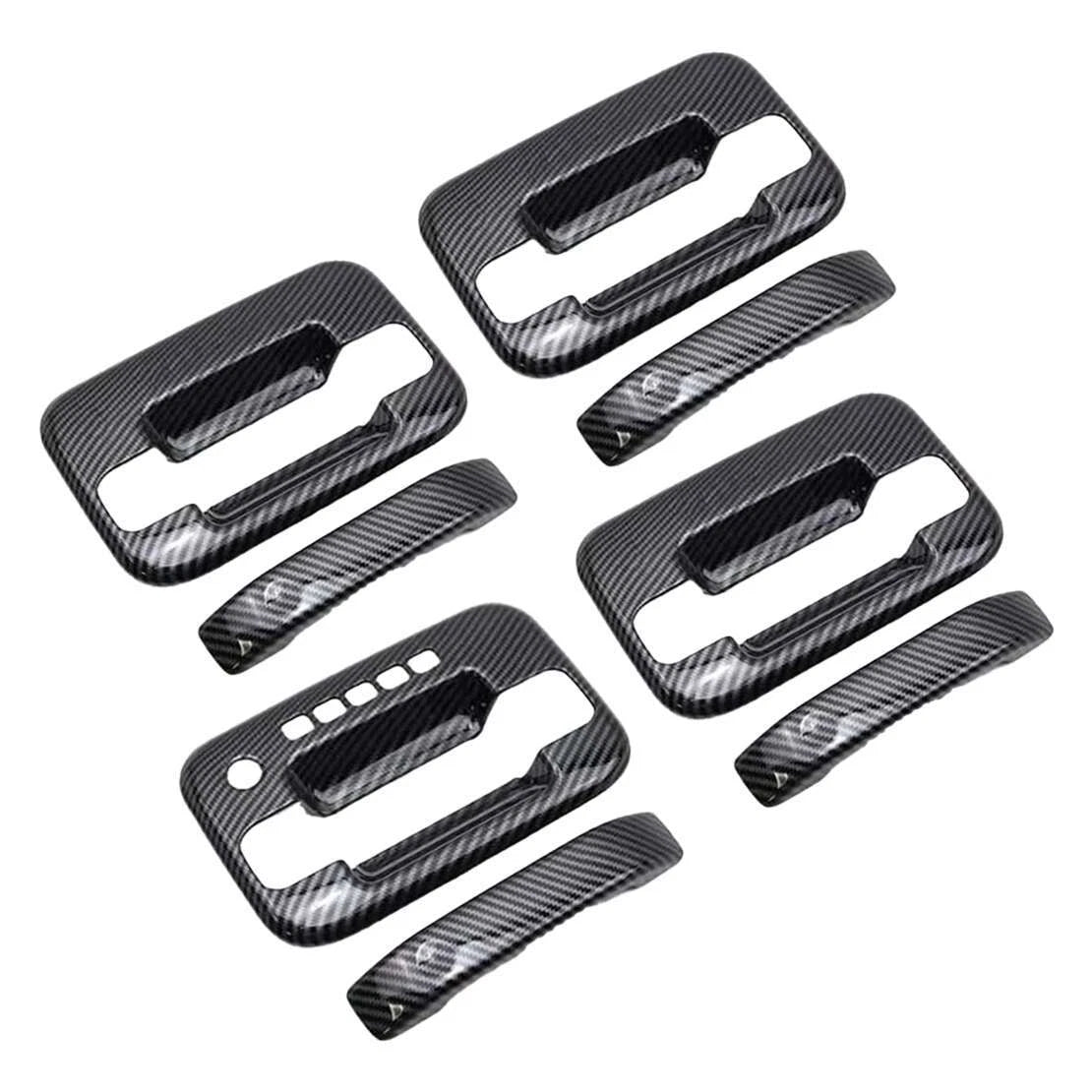 Carbon Fiber Door Handle Bowl Covers for Ford F150 Raptor (2004-2014)