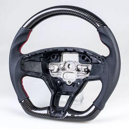 Carbon Flat Bottom Steering Wheel for Ford Mustang Mach-E (2021-2024)