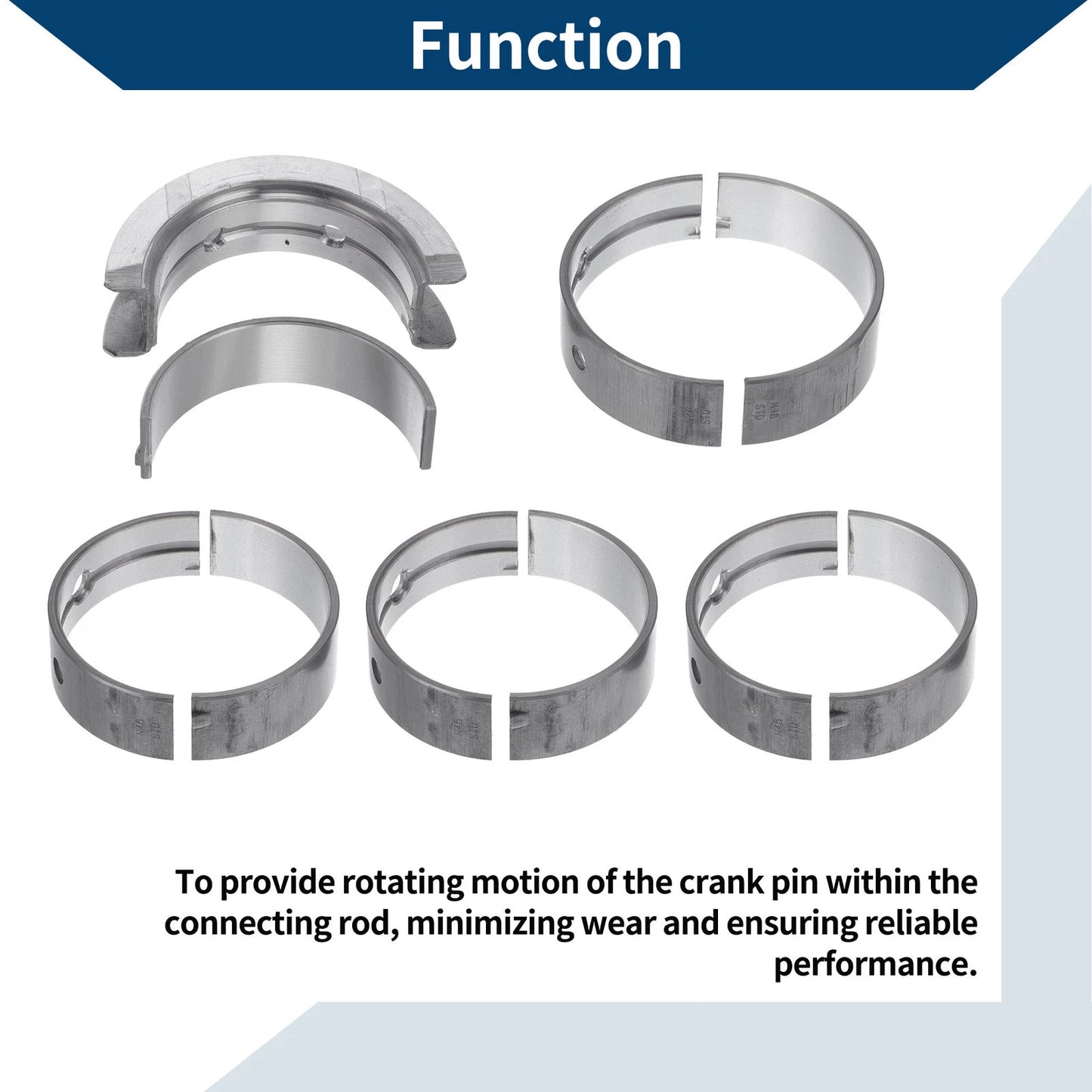 Main Bearing Set for BMW 120i (2005-2012)