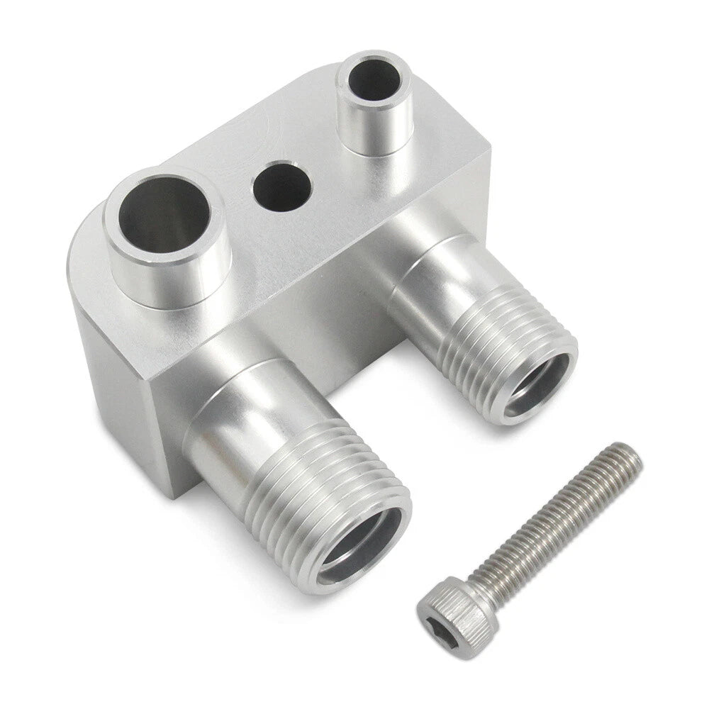 A/C Line Compressor Adapter Fitting for GM Gen V L86 L83 Engine (2014-2023)