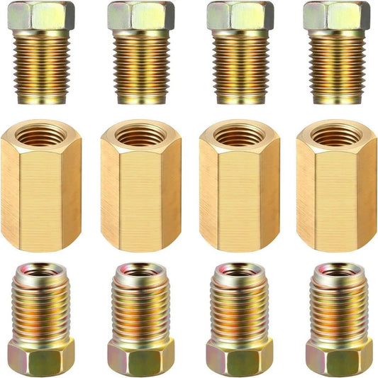 1 3/8" Brake Line Fittings Kit for 3/16" Brake Line Tube