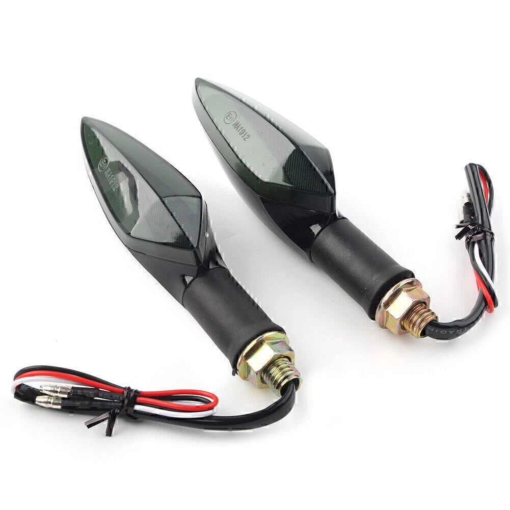 Universal 12V LED Flash Turn Signal Lights for Motorcycle