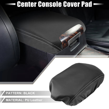 Center Console Armrest Cover for Dodge Charger (2011-2023) Black/Gray