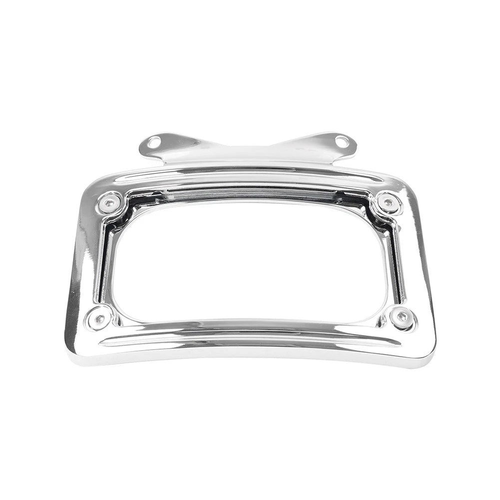 Chrome Rear License Plate Bracket for Harley Street Glide (2010-2023)