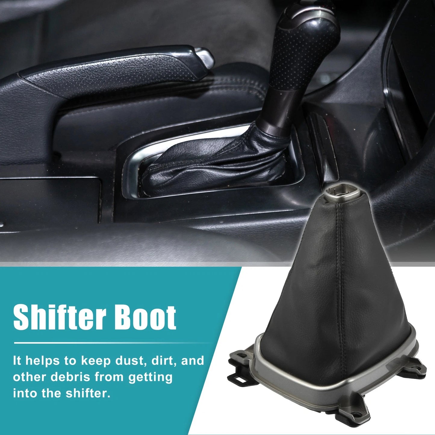 Center Console Shift Lever Boot Cover for Honda (2006-2011)