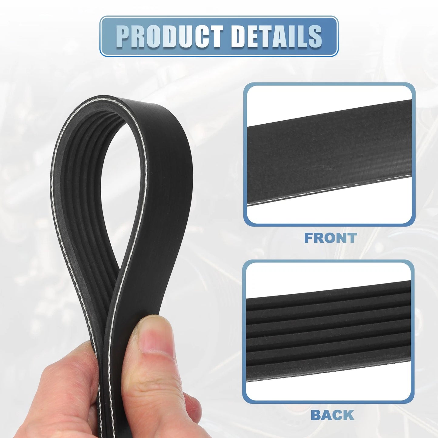 V-Ribbed Serpentine Drive Belt 3.4L for Chevy Venture (2003 - 2005)