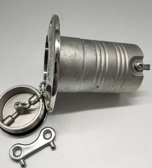316 Stainless Steel Deck Filler 2"/50mm for Marine Applications